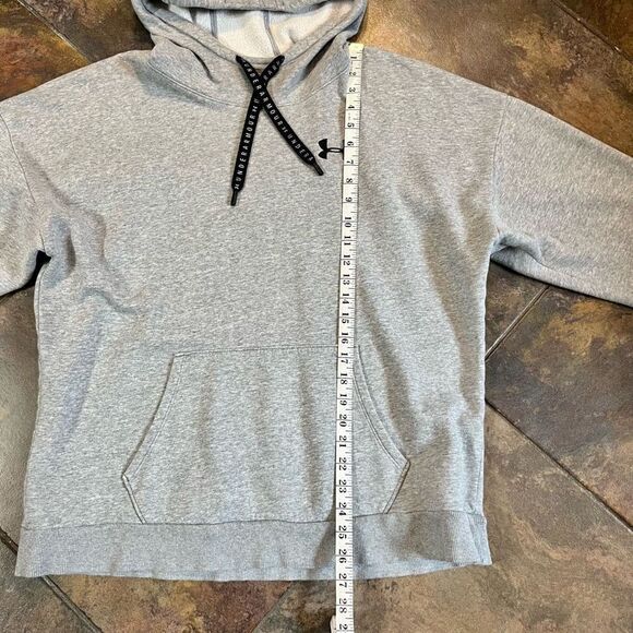 Under Armour Women’s Tape Wordmark Hoodie Size Large - Picture 8 of 12